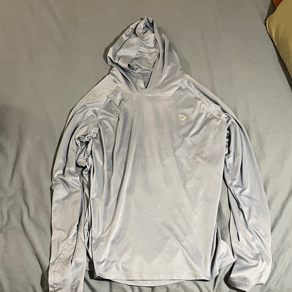 Men's blue Baleaf sun hoodie